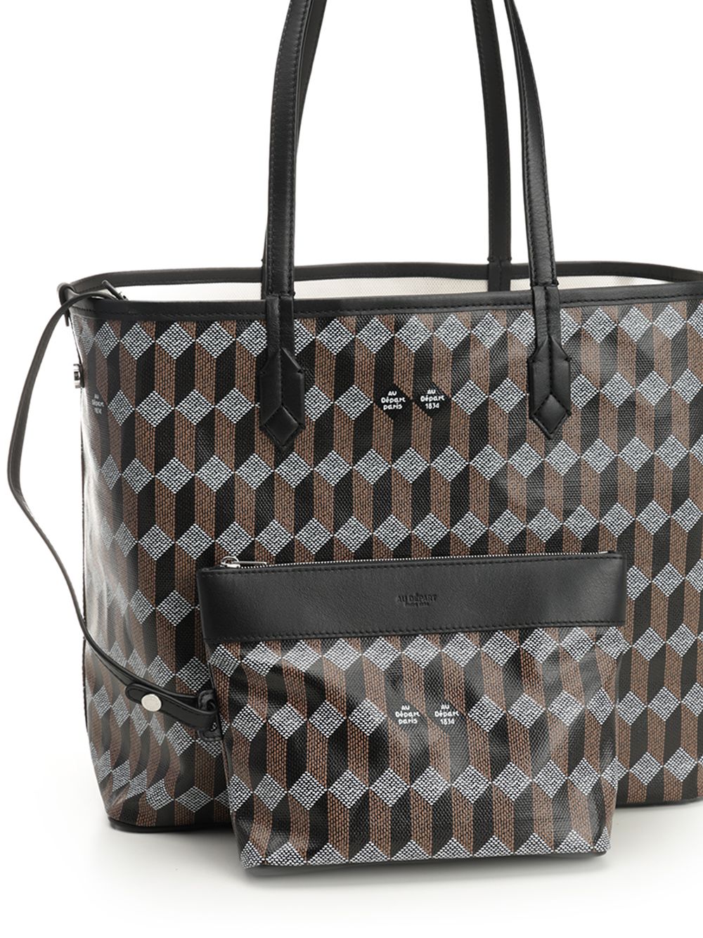 Au Depart N° 47 Shoulder Bags - Nero | a38b4da73ff3b315843d2019d7f2034d476dd54a