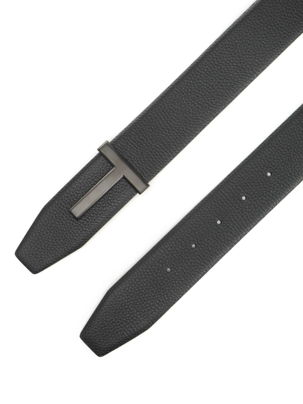 Tom Ford Reversible Leather Belt Cinture - Nero | 0a96de0e6da959159b9f384997ae1b619c5c34f7
