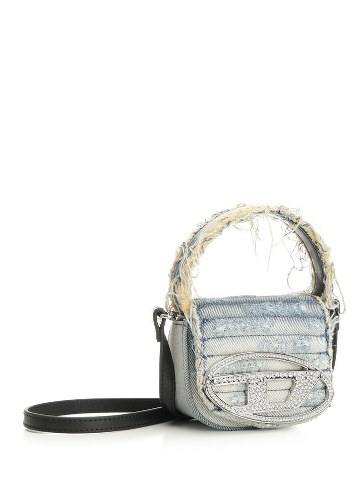 Diesel Plastic Mini Shoulder Bag Handbags - Silver | 7de4fb87a36903fad4c79ddc1fda96da6bfd2252