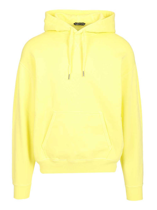 Organic Cotton Hoodie Sweatshirt Sweatshirts Giallo
