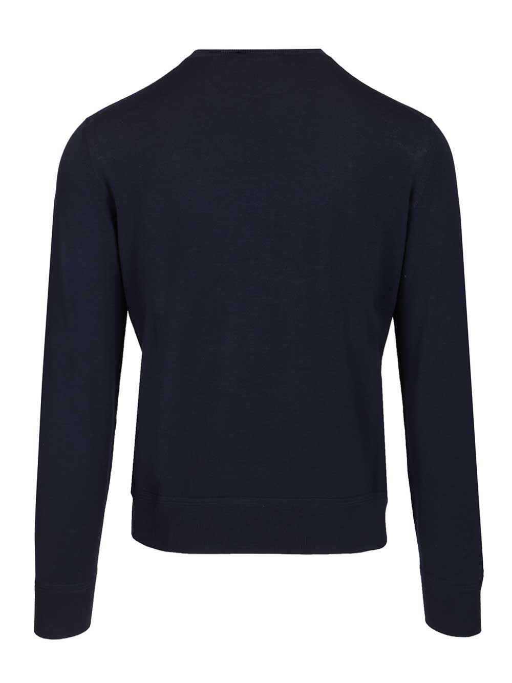 Tom Ford Wool Sweater Knitwear - Blu | 93d360deaa543a79371489b392f134c33e295b66