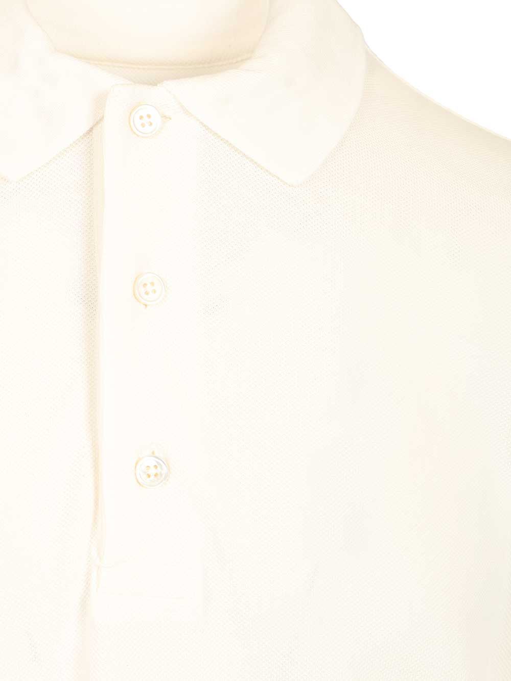 Tom Ford Lyocell Iquet Short Sleeve Polo Polo shirt - Bianco | 3bb81577add1a11591a08634bd214eaa15de0162