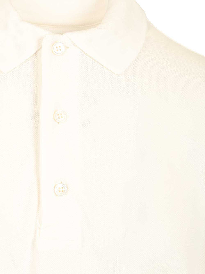 Tom Ford Lyocell Iquet Short Sleeve Polo Polo shirt - Bianco | 3bb81577add1a11591a08634bd214eaa15de0162