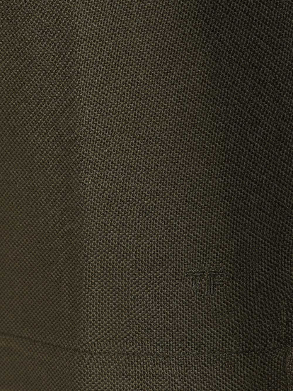 Tom Ford Cotton Piqué Polo shirt - Verde | 88b7ec3ef82def7ec3da0cfc6f7f00cb65fd9d0d