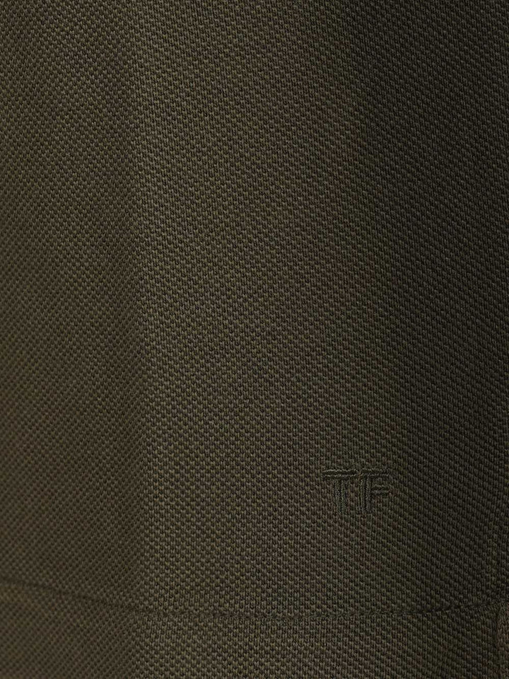 Tom Ford Cotton Piqué Polo shirt - Verde | 88b7ec3ef82def7ec3da0cfc6f7f00cb65fd9d0d