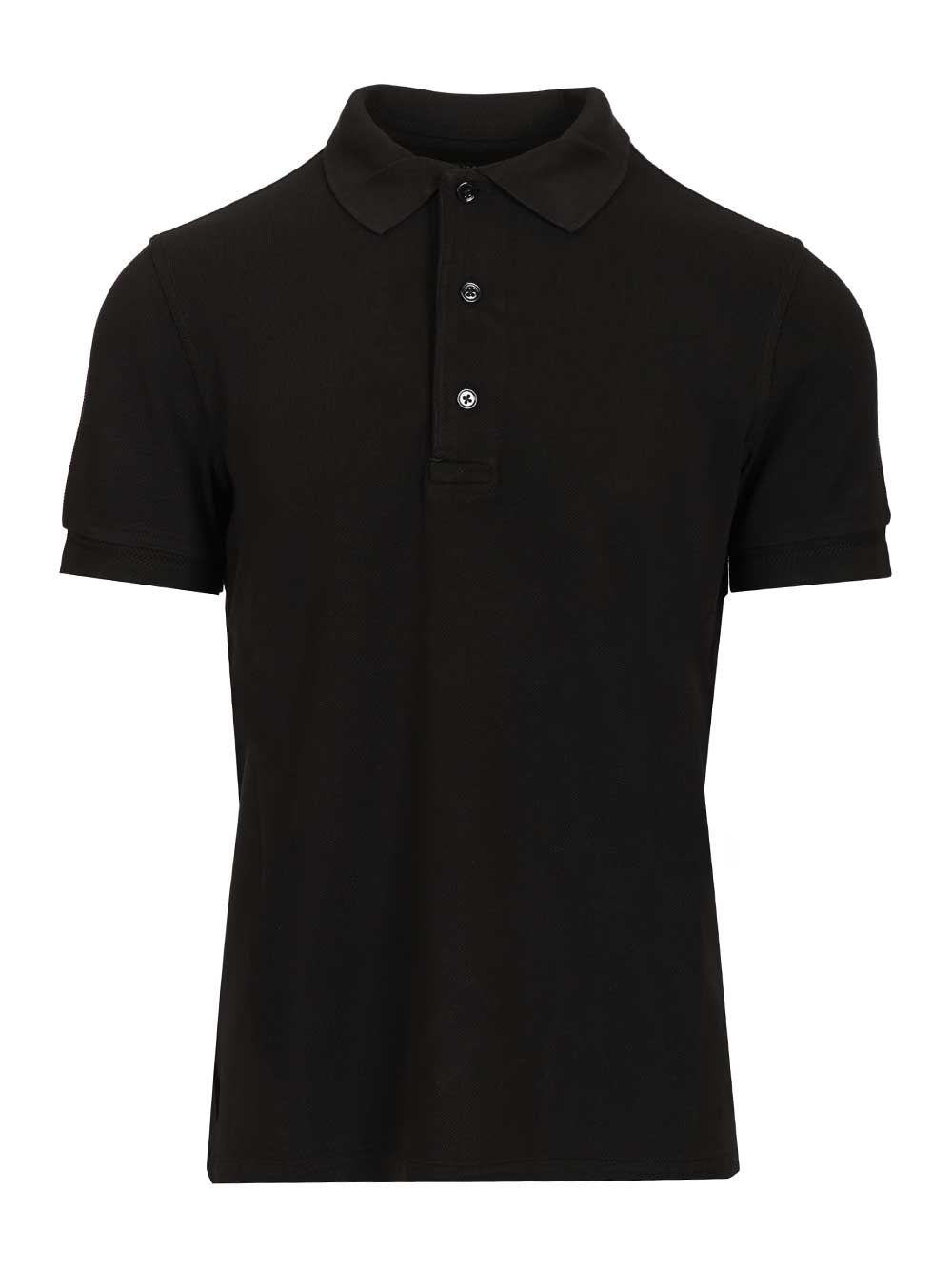 Tom Ford Lyocell Iquet Short Sleeve Polo Polo shirt - Nero | 6981d88bcc9ad05e934986d3a9df4852708e85c9