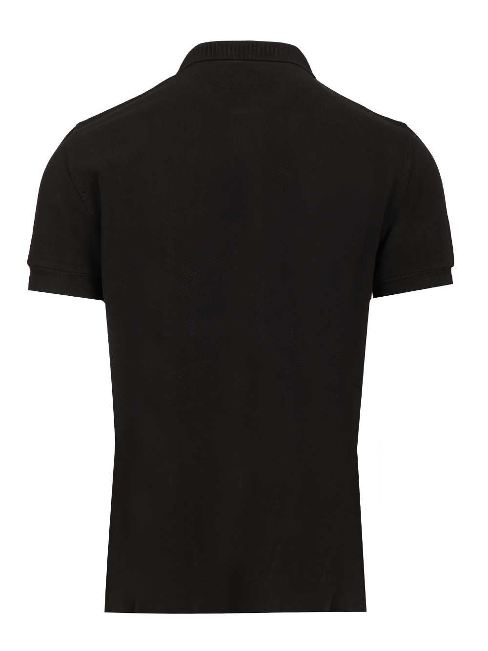 Tom Ford Lyocell Iquet Short Sleeve Polo Polo shirt - Nero | bfa87310d96df2b88ba93ae7c9ce8e7f285ed918