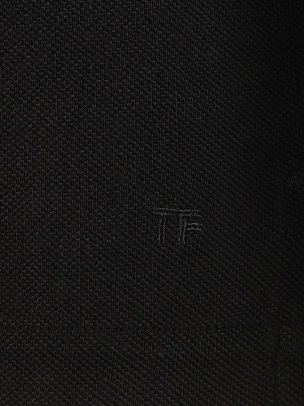 Tom Ford Lyocell Iquet Short Sleeve Polo Polo shirt - Nero | 7510ffeb0adf8c86c2c9bba151596fa798d16866