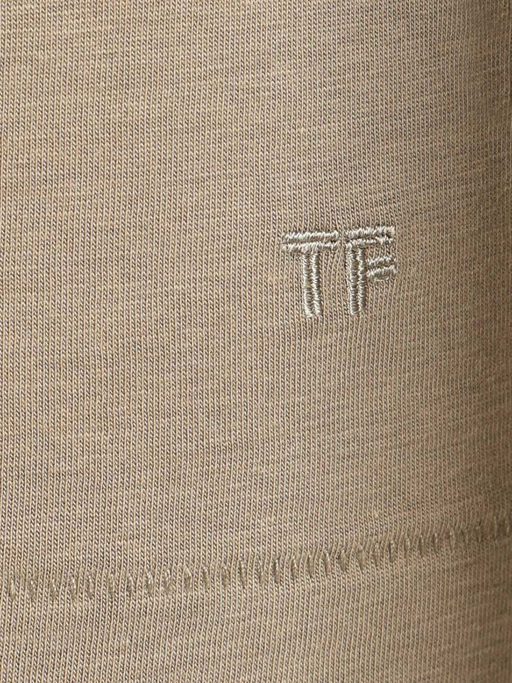 Tom Ford Crew Neck T-Shirt - Verde | 35012a98346c1596028a691d0fd55c6320a75d14