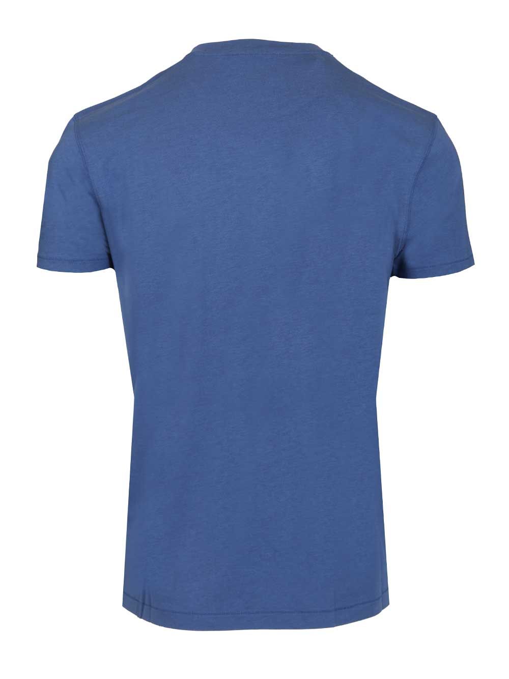 Tom Ford Crew Neck T-Shirt - Blu | f8a390519d87652437794f0f3408a845ad04ed7c