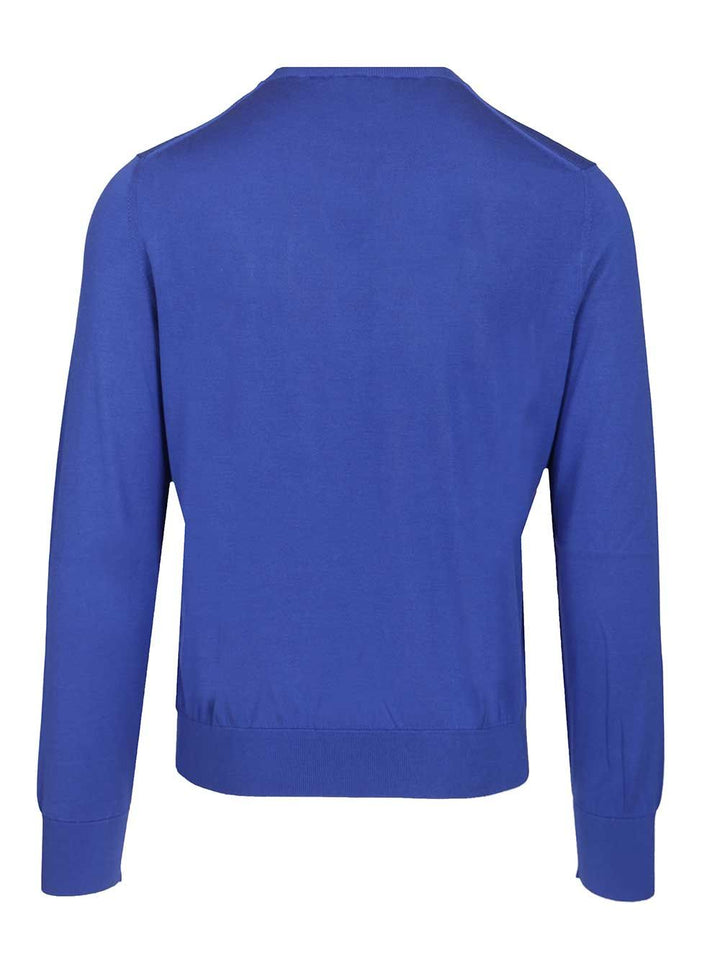 Tom Ford Silk Sweater Knitwear - Blu | 2bc818e40d8f60d4f92a98cd8a62277cb0a41745