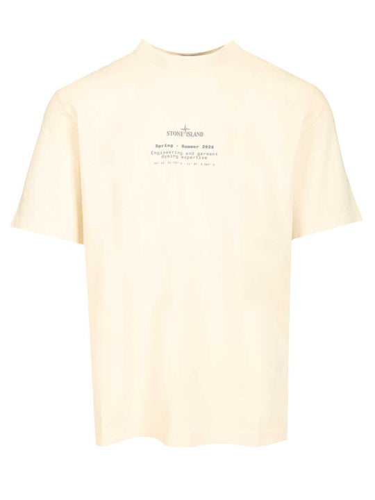 Stone T-Shirt Bianco