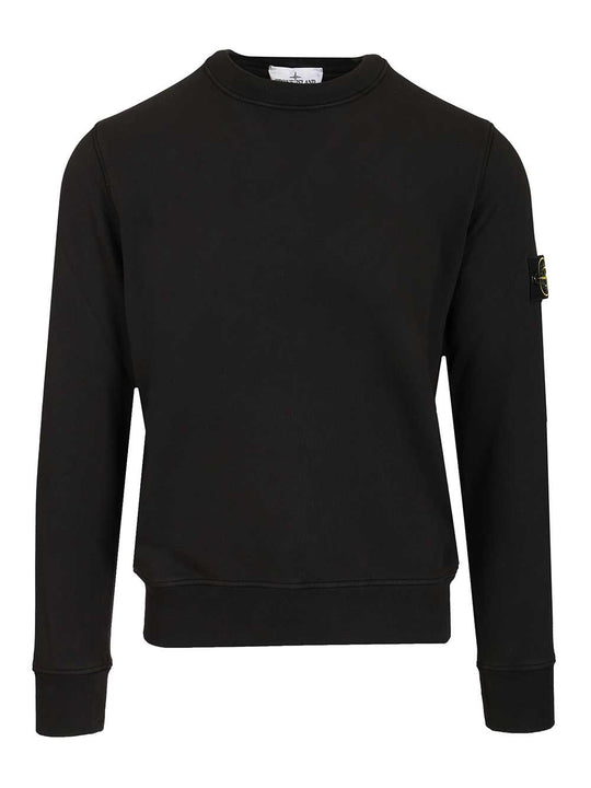 Organic Cotton Sweatshirt Sweatshirts Nero