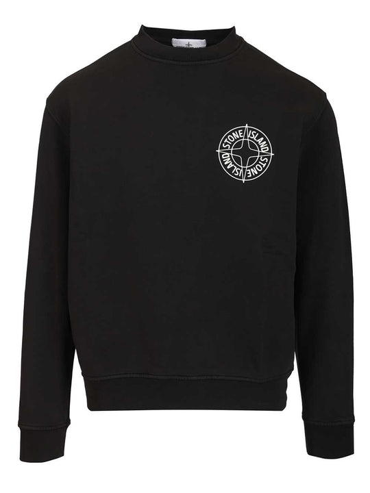 Outline Compass Sweatshirts Nero