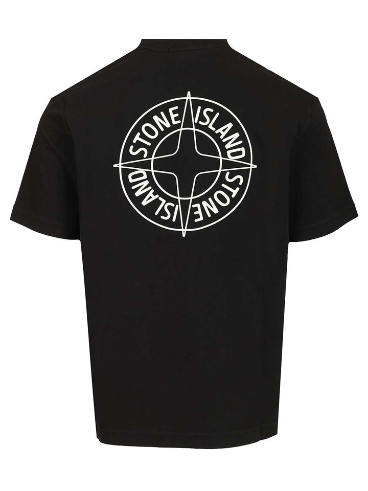 Stone Island Stone T-Shirt - Nero | 0ec6b8365c5e4aa3b460d4c1d192218e65b7b69d