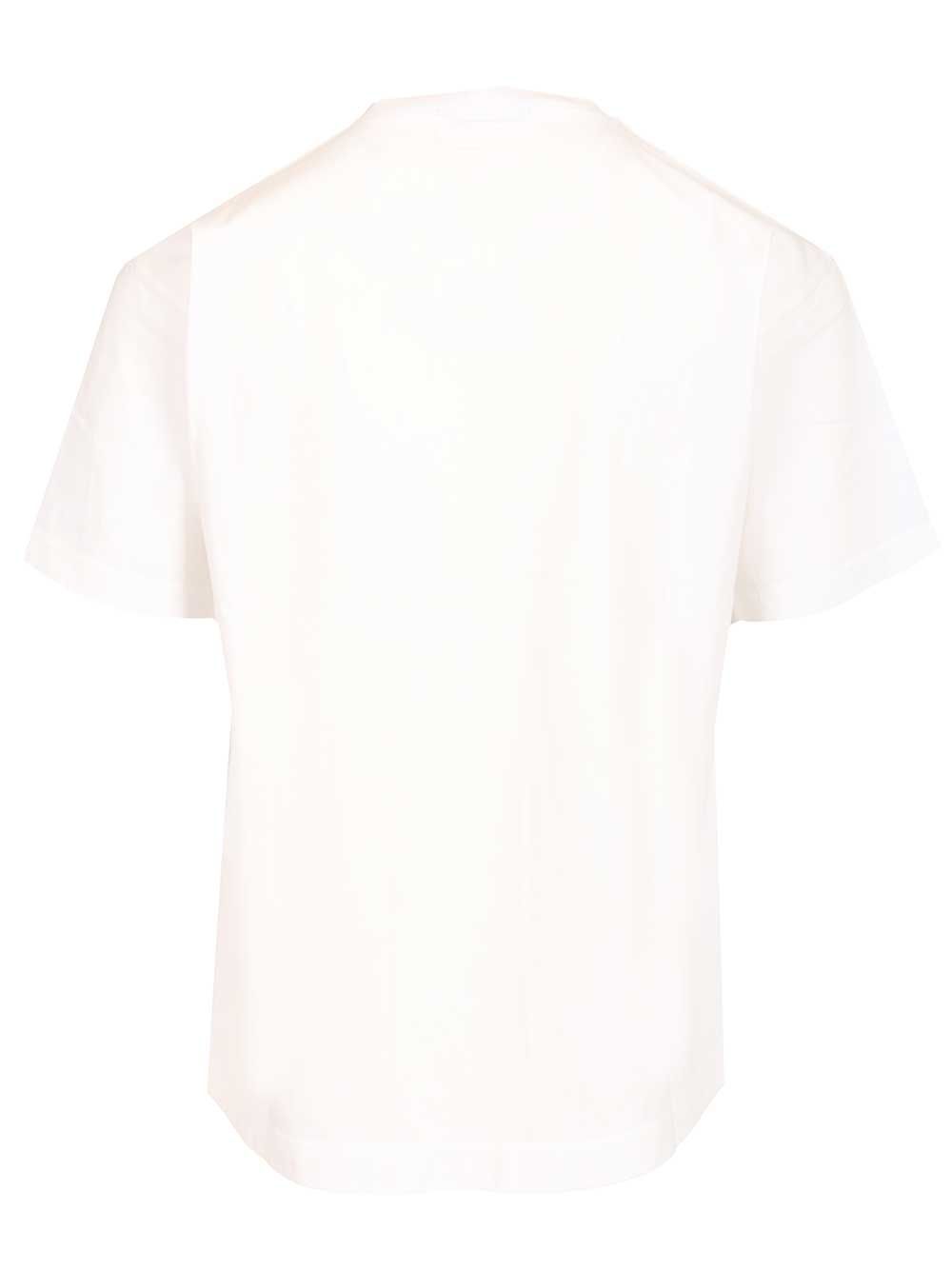 Stone Island Ss  60/2 Cotton Jersey, Garment Dyed T-Shirt - Bianco | 1c7e2417216115ec74e775c363c0a4df5ab30aa2