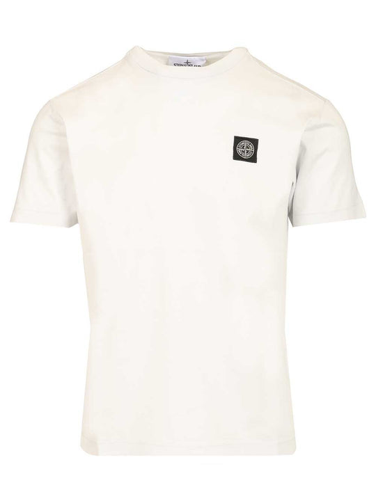 Cotton Jersey T-Shirt Bianco