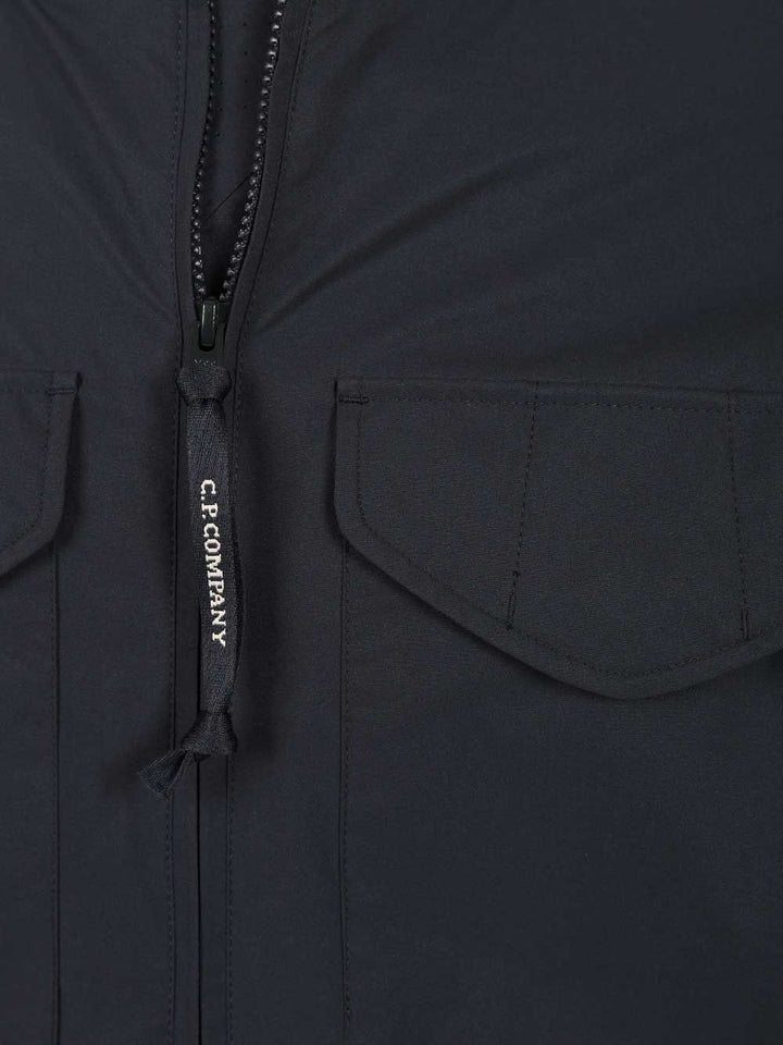 C.P. Company Bomber Jacket Made Of Pro-Tek Giacche - Blu | c0ccff15cbd2f9c8a35acc19d391739047b85ccd