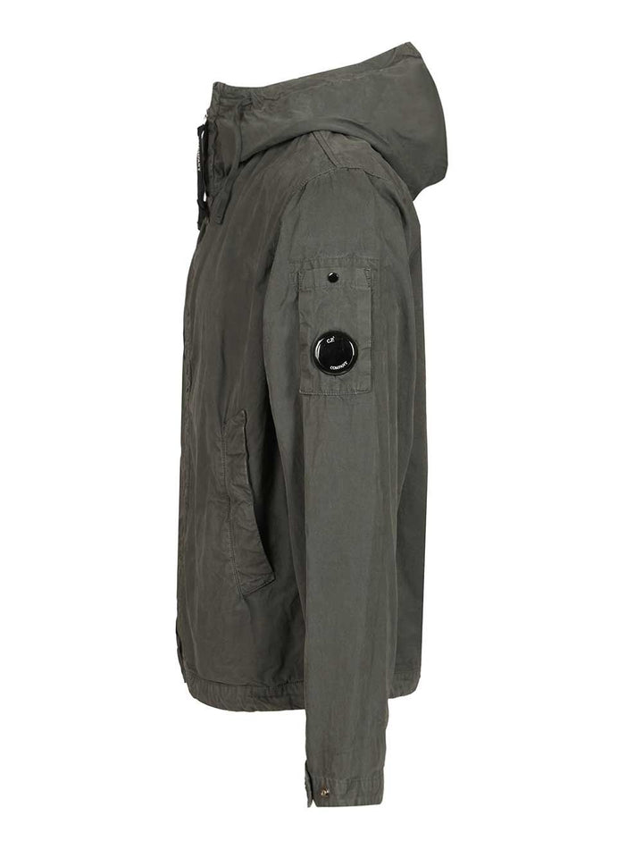 C.P. Company Micro-Reps Hooded Lens Jacket Giacche - Grey | ba663bff1fd354a4c0ecbf22b297ef623ec8a43a