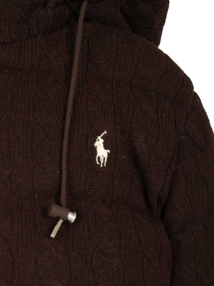 Polo Ralph Lauren Cashmere And Wool Down Jacket Coats - Marrone | fc289415fd7461c14b8a18ece5de81e85a4bf68d