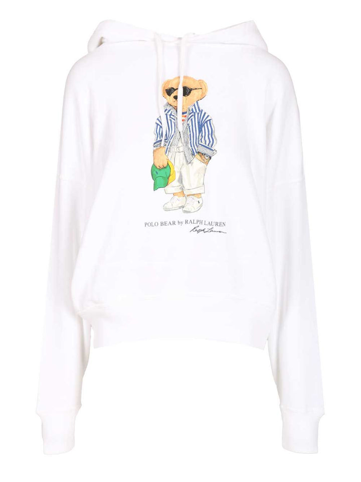 Polo Ralph Lauren Polo Bear Fleece Hoodie Sweatshirts - Bianco | 402d47e0b0d30fe73afb8c29fd30731643ea8fd2
