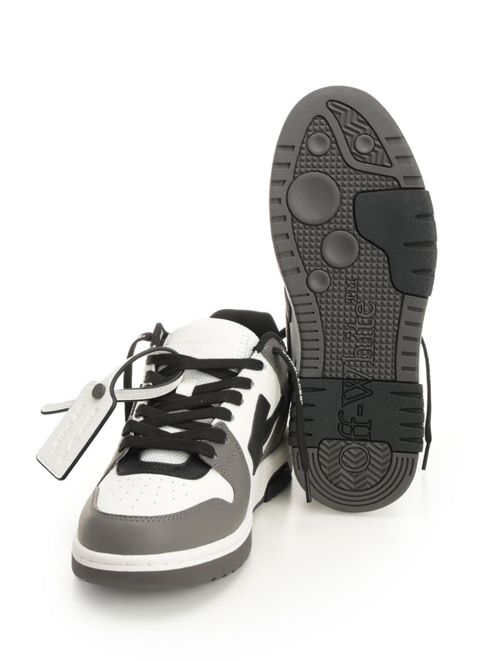 Off-White Out Of Office Calf Leather Dark Grey - B Sneakers - Verde | 72b210e8fe7d3adfac31c2aa4dfa31983b466006