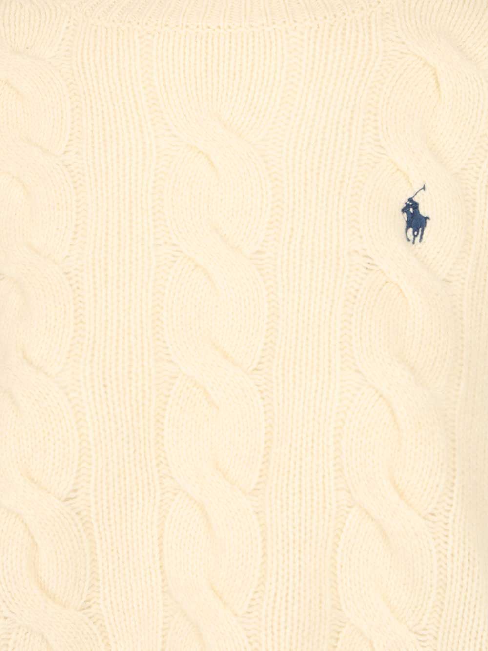 Polo Ralph Lauren Cable-Knit Wool-Cashmere Sweater Sweatshirts - Bianco | ee9de8d11f3fd3a52b2ce851ccbb80b91af5b039