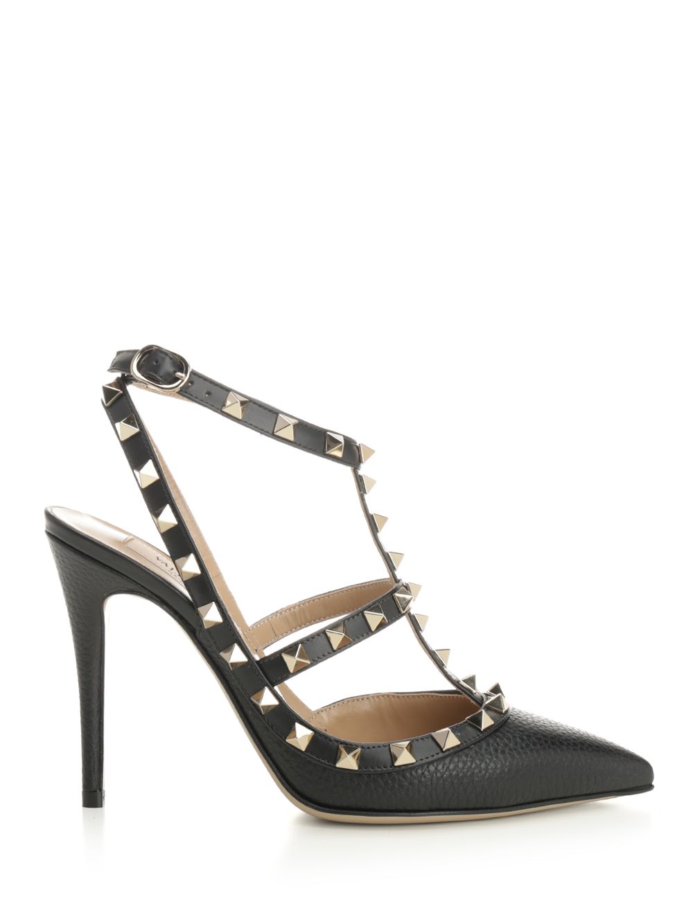 Valentino Garavani Rockstud Decollete - Nero | 78846ff16dbab13b80ba49fb857ee63cce207a70