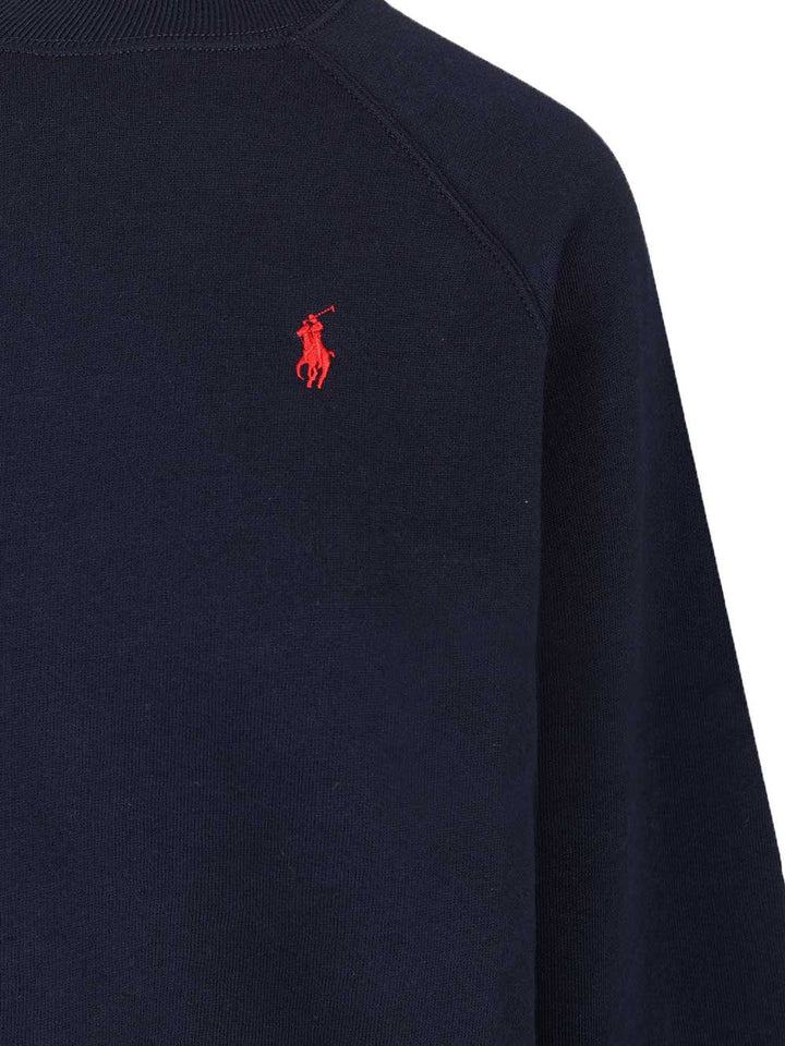 Polo Ralph Lauren Crew Neck Sweatshirt Sweatshirts - Blu | 5ec1beca1c5d94141376c08fa3484835844d4984
