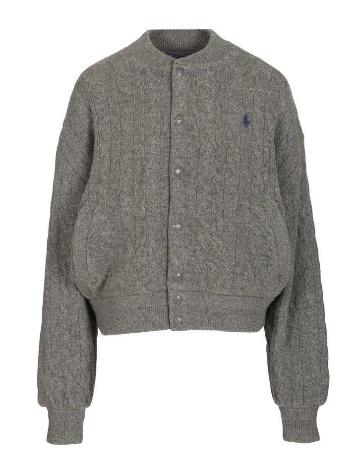 Polo Ralph Lauren Wool And Cashmere Cardigan Giacche - Grey | 5304694c32d734906bf87ffa53ed9d14f0307fa4