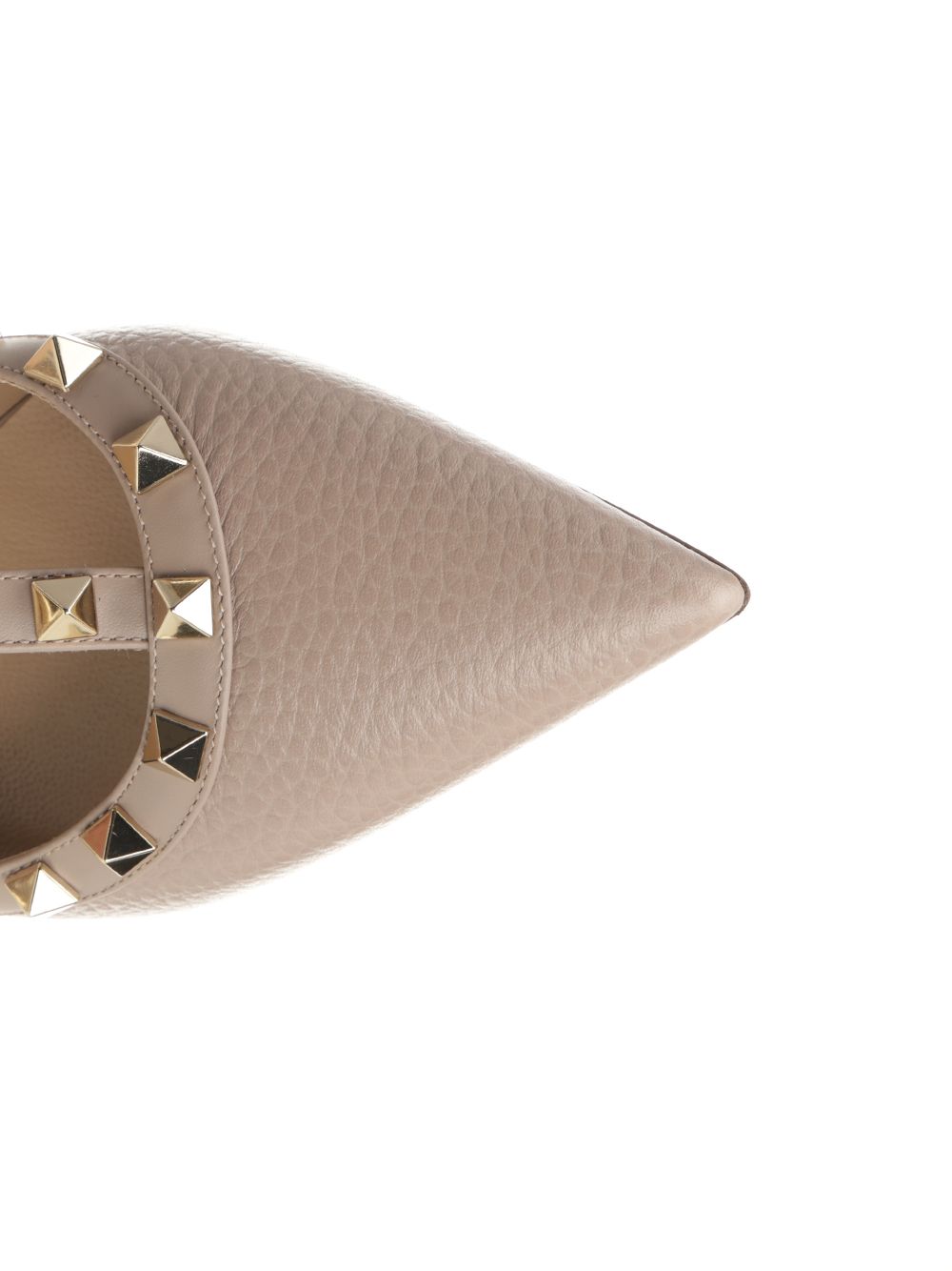 Valentino Garavani Rockstud  With Straps Decollete - Rose | 0e45ad15e965913abe07f6d53a1536d67f43ace3