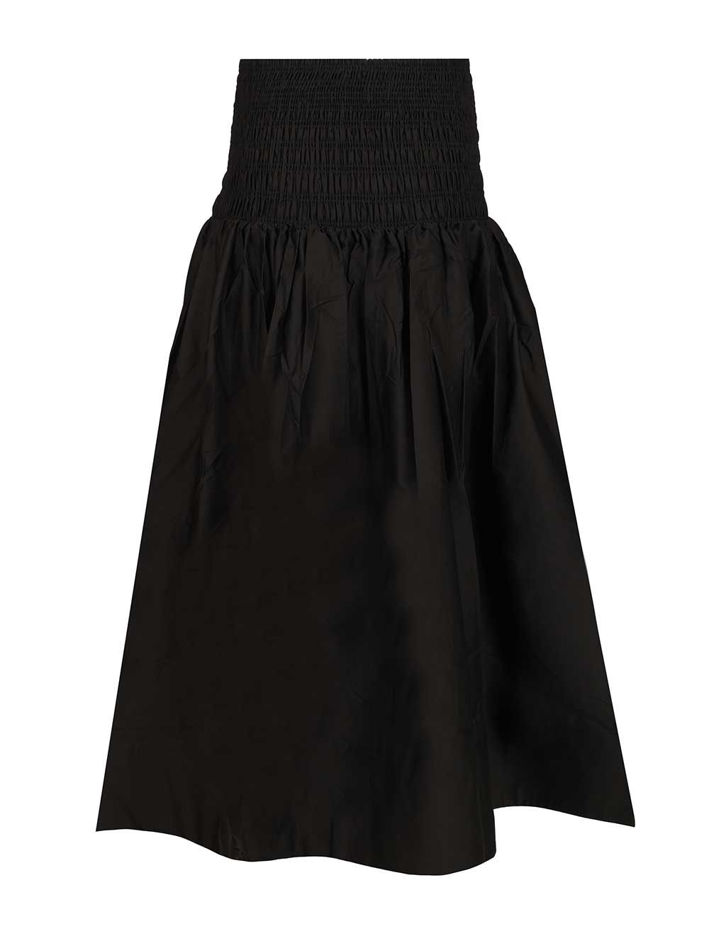 Self-Portrait Midi Skirt Gonne - Nero | 5ecca2331ff593c63a44cb97b4e048ba75499afb