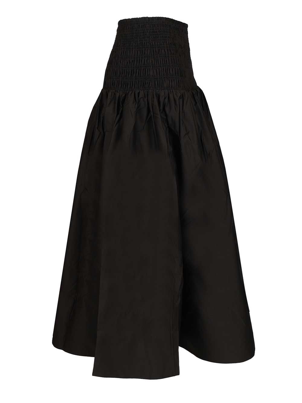 Self-Portrait Midi Skirt Gonne - Nero | 985525aa88c62385146620c5943d8cb55c0ed412