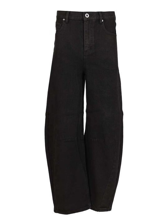 Blue Barrel Leg Jeans Light Blue