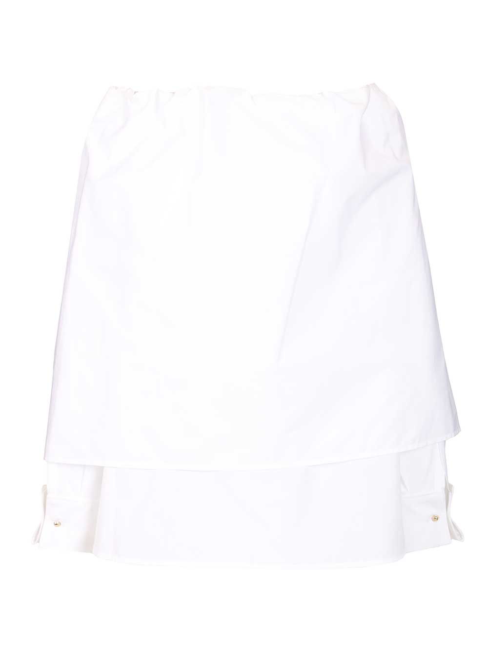 Max Mara Blouse With Stole Shirts - Bianco | b62191a24832ab01fd993c52b05542389546508b