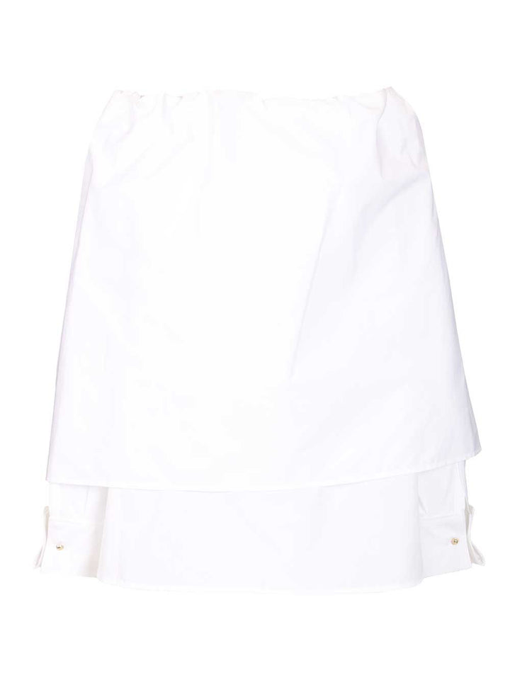 Max Mara Blouse With Stole Shirts - Bianco | b62191a24832ab01fd993c52b05542389546508b