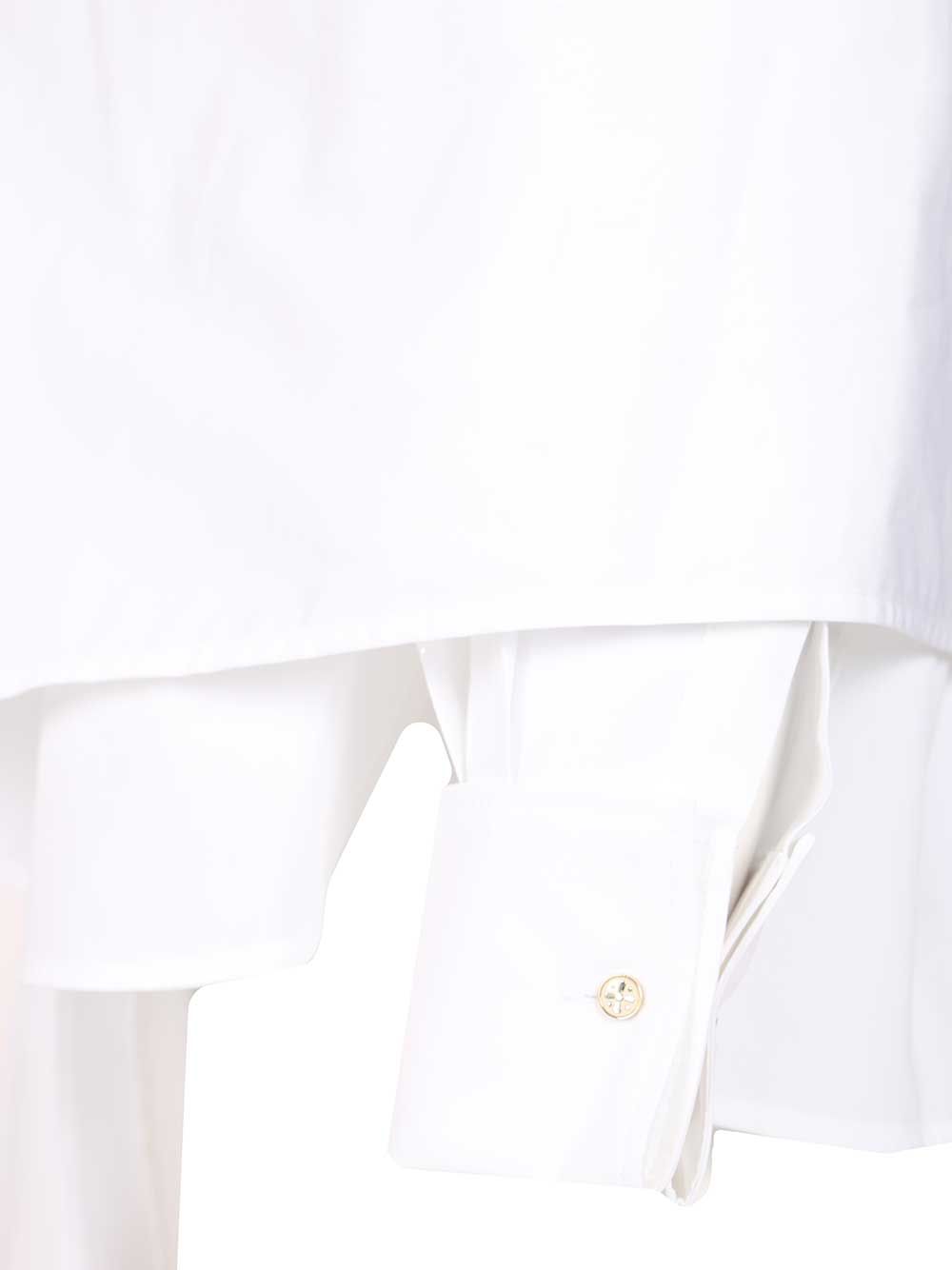 Max Mara Blouse With Stole Shirts - Bianco | 1de344aefc0e3047df169bba1adaedad3956a2f5