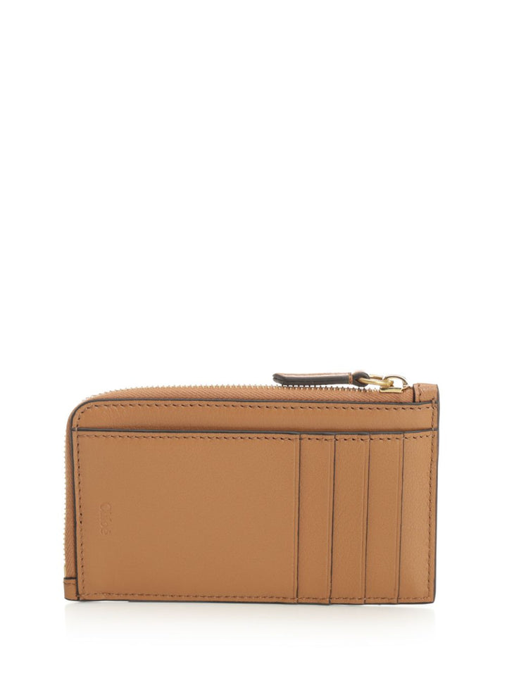 Chloe' Paddington Small Coin Purse Wallets - Marrone | 3349f34820201a3c7796ef97380a07cbb1cf05d5