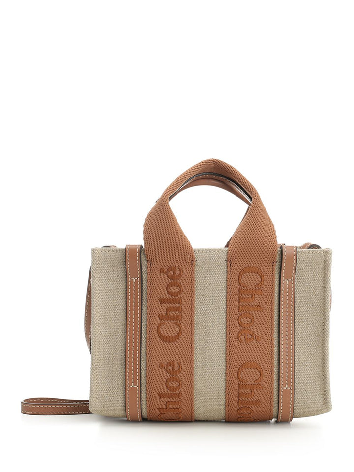 Chloe' P237 - Woody Handbags - Beige | 25dfa8e2dcbb1369c48d3165bcc09c3457d703ff