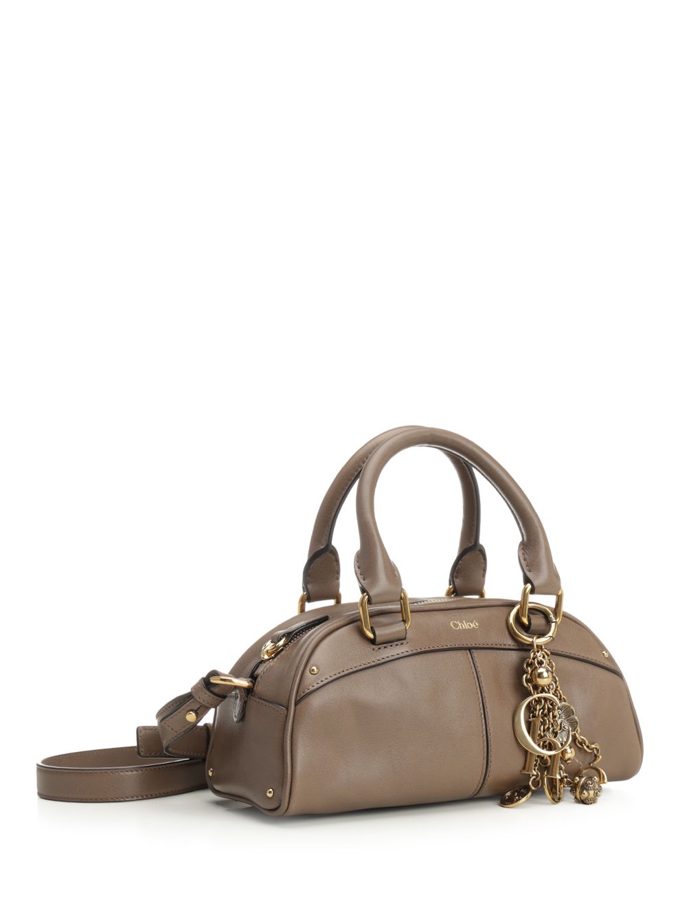 Chloe' Small Chloé Bowling Bag Handbags - Marrone | 6e487826bdea6238c9f3bd2acf833833791d40fa