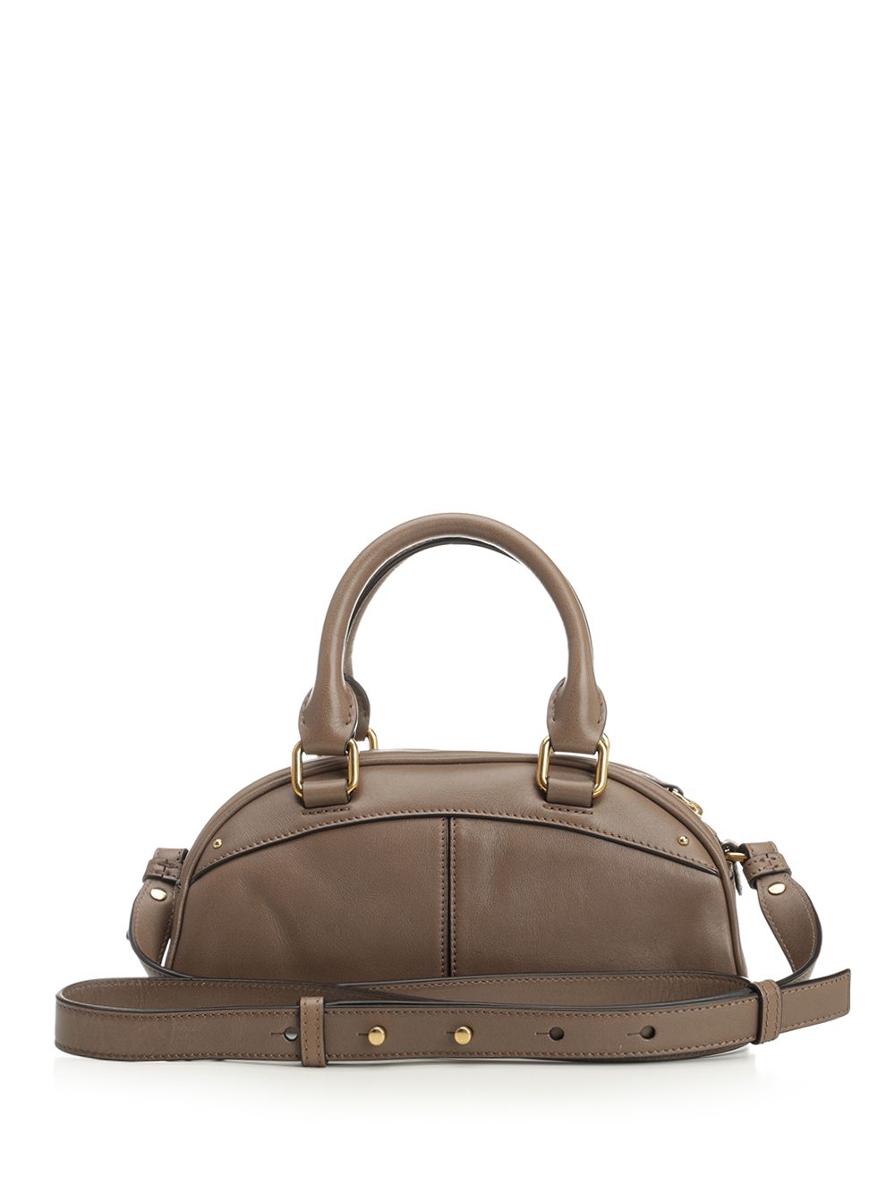 Chloe' Small Chloé Bowling Bag Handbags - Marrone | 6dfe01fa7a4b1803244ec965722abe3d88fd669f