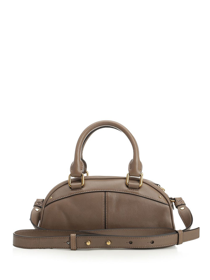 Chloe' Small Chloé Bowling Bag Handbags - Marrone | 6dfe01fa7a4b1803244ec965722abe3d88fd669f