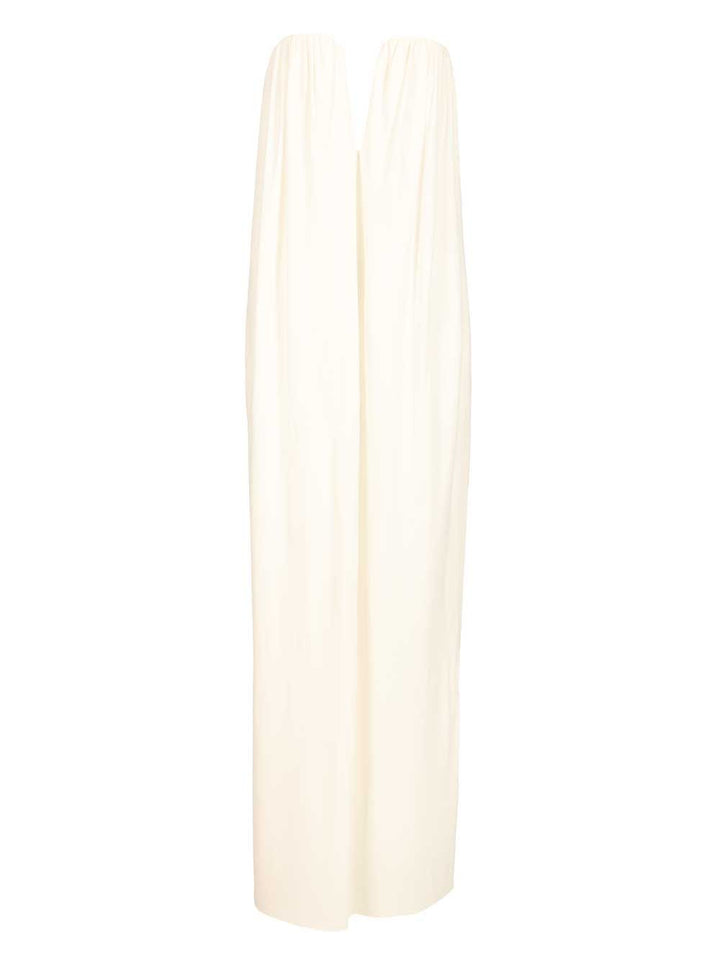 Stella Mccartney Pleated Dress Abiti - Bianco | 04eebb8b42637c5879b2103f6d314148e065a45d