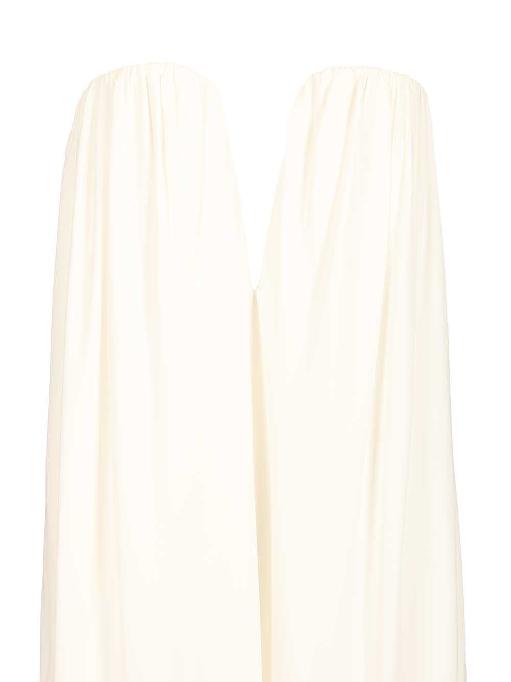 Stella Mccartney Pleated Dress Abiti - Bianco | 5265dc241d50195480a30f1644427fee4f2b5f54
