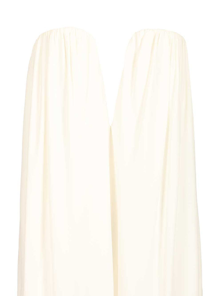 Stella Mccartney Pleated Dress Abiti - Bianco | 5265dc241d50195480a30f1644427fee4f2b5f54