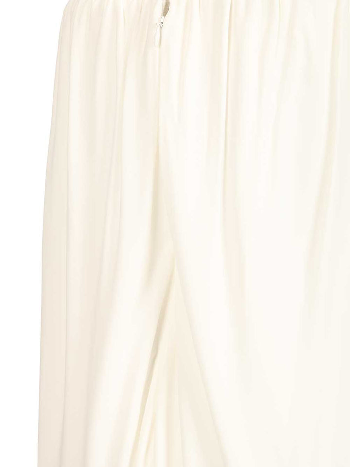 Stella Mccartney Pleated Dress Abiti - Bianco | 3d2218fddca474e0fa41a86c5d0453f2f75ebe88