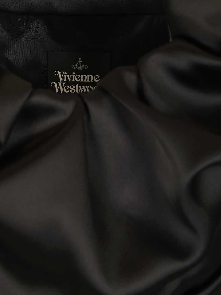Vivienne Westwood Ginnie Amber Satin Dress Abiti - Nero | 4121cc53f423fdf2d4a3ad9fa6ff3c2bc4019eca
