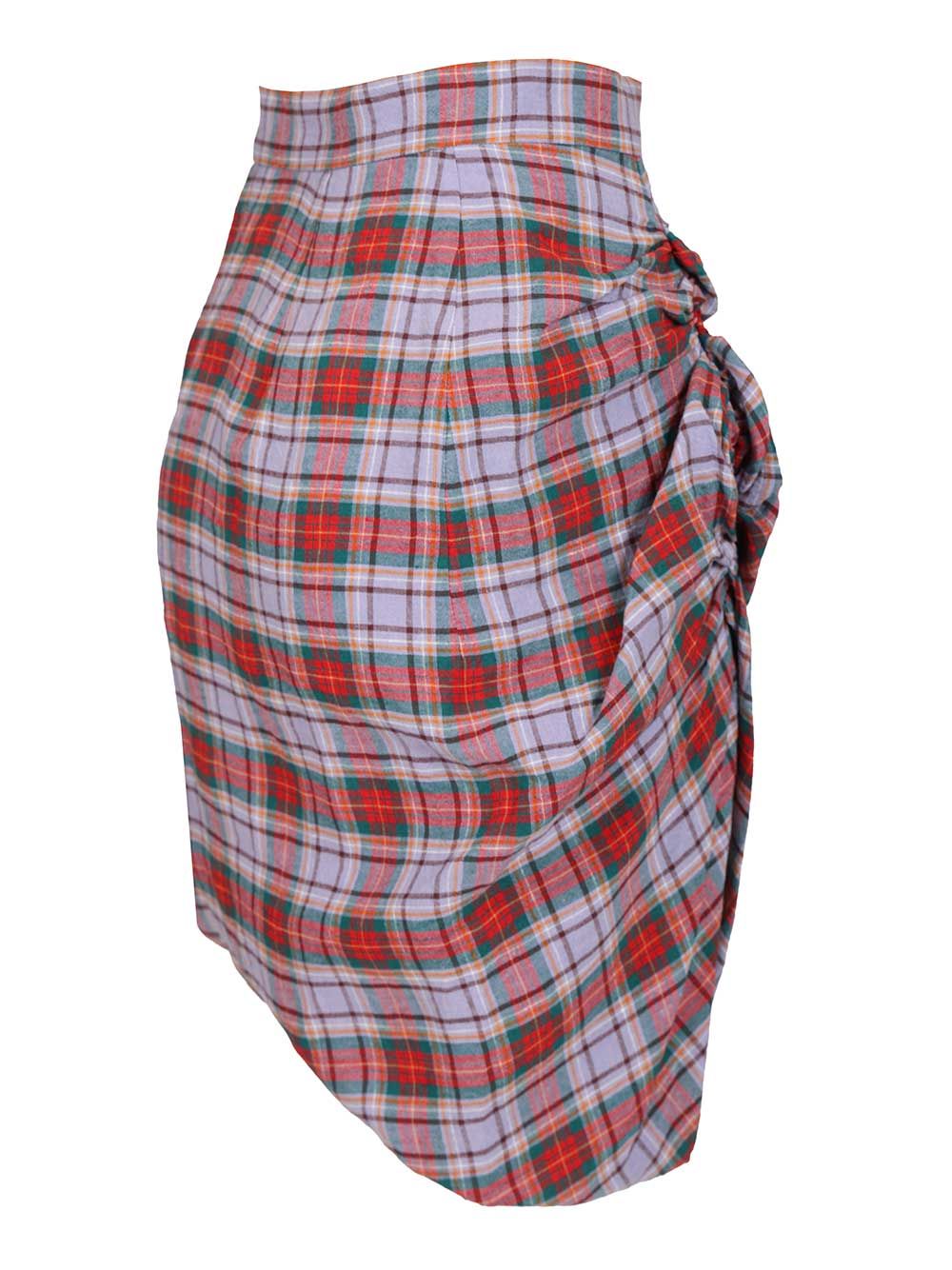 Vivienne Westwood Mini Side Panther Skirt Gonne - Multicolor | 28b994279e43d4ea4ea84215235e25426884b81d