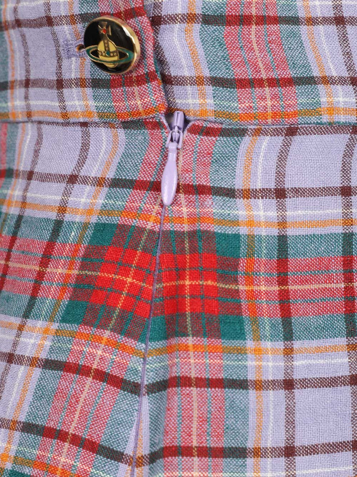 Vivienne Westwood Mini Side Panther Skirt Gonne - Multicolor | c885f476e746a7197c1a54da88a109069c1a8a36