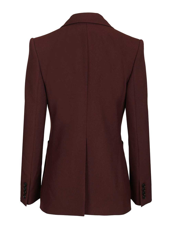 Chloe' Suits Sigle Breasted Blazer Giacche - Bordeaux | c2fdcec70b98e577d45bb9e3d1ec34ca45dfd0f1